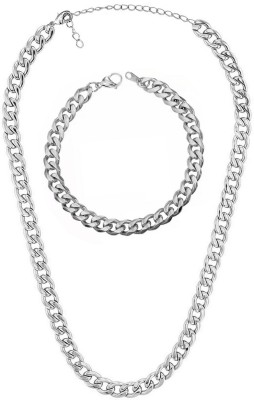 Oomph Alloy Silver Silver Jewellery Set(Pack of 2)