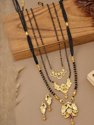 ANOUK Brass Gold-plated Multicolor Jewellery Set(Pack of 1)