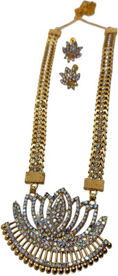 Asthasteel Alloy Gold-plated Multicolor Jewellery Set(Pack of 1)