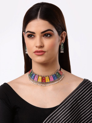 SKG Fashion Store Alloy Multicolor Jewellery Set(Pack of 1)