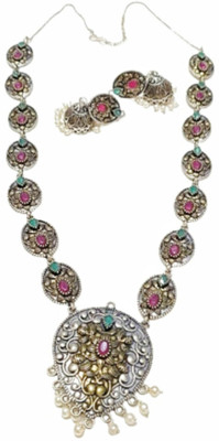 glmvla Metal Multicolor Jewellery Set(Pack of 1)
