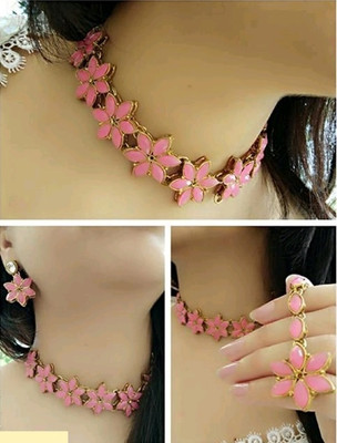 catalyst venture Copper Copper Pink Jewellery Set(Pack of 1)