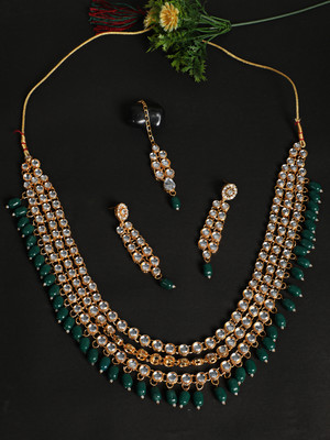 ANOUK Brass Gold-plated Gold Jewellery Set(Pack of 3)