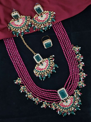 ANOUK Alloy Gold-plated Multicolor Jewellery Set(Pack of 4)