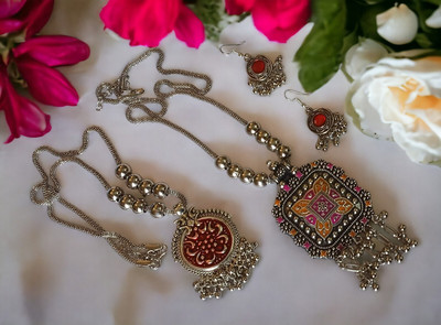 devanya crafts Alloy Multicolor Jewellery Set(Pack of 3)