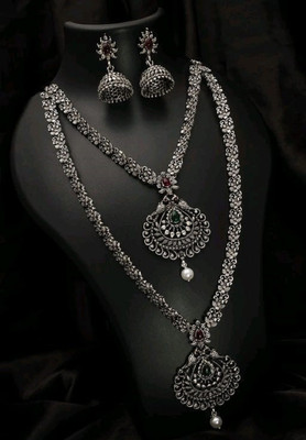 Radian Alloy Silver Silver Jewellery Set(Pack of 2)
