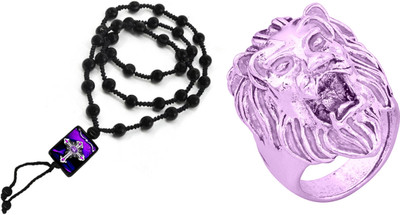 Dynamic Retail Global Dori, Alloy Black, Purple Jewellery Set(Pack of 1)