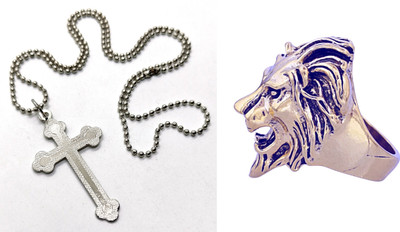 Dynamic Retail Global Dori, Alloy Purple, Silver Jewellery Set(Pack of 1)