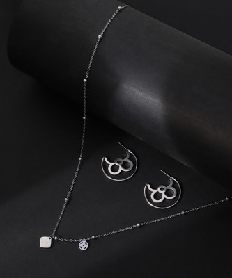 SOHI Alloy Silver Silver Jewellery Set(Pack of 2)
