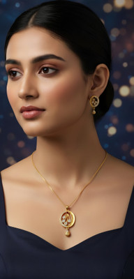 JH IMITATION Alloy Gold-plated Gold Jewellery Set(Pack of 1)