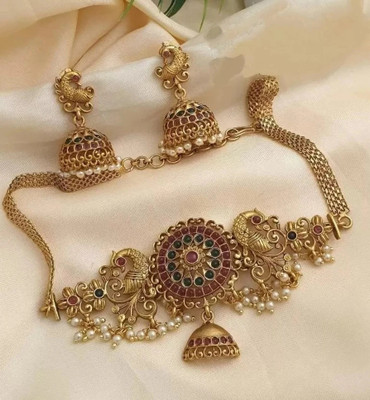 VIVANTA DESIGN Copper Multicolor Jewellery Set(Pack of 2)
