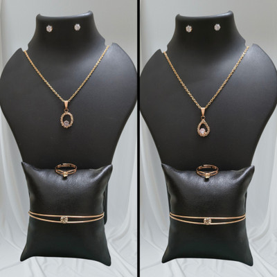 KRISHNAA CREATION Copper Copper Copper Jewellery Set(Pack of 1)