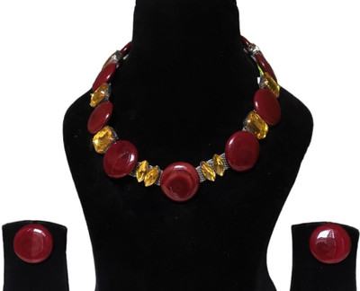 Buybox Metal Multicolor Jewellery Set(Pack of 3)