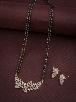 Shyuri Alloy Gold-plated Silver Jewellery Set(Pack of 1)