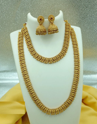 Shilpa Creation Alloy Red Jewellery Set(Pack of 1)