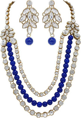 BJ JEWEL Alloy Blue Jewellery Set(Pack of 1)