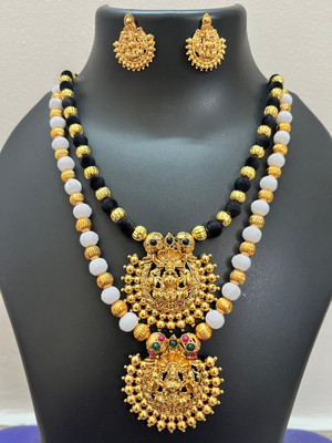 ARYA Alloy Gold-plated Multicolor Jewellery Set(Pack of 2)