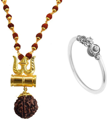 Neerajyoti Silver, Sterling Silver, Alloy Sterling Silver, Gold-plated, Silver Silver, Gold Jewellery Set(Pack of 2)