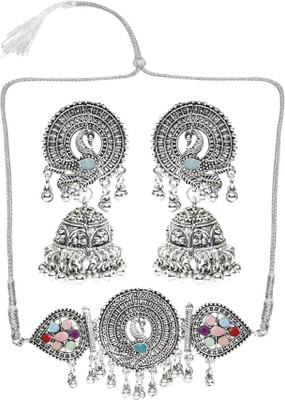 sunhari jewels Alloy Multicolor Jewellery Set(Pack of 1)