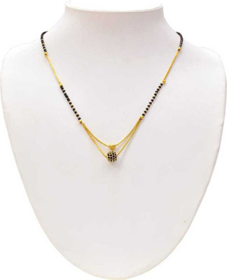 Trendystorezone Brass Gold-plated Gold Jewellery Set(Pack of 1)