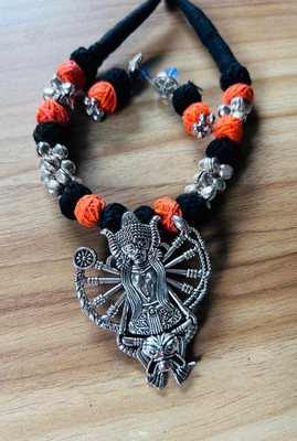 MS Creation Alloy Brass Silver Jewellery Set(Pack of 2)