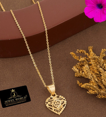 Jewel WORLD Brass, Alloy Gold-plated Gold, Multicolor Jewellery Set(Pack of 1)