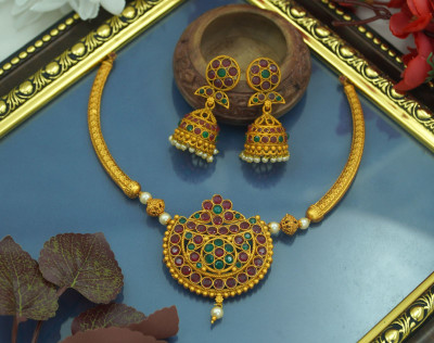 DC Alloy Multicolor Jewellery Set(Pack of 1)