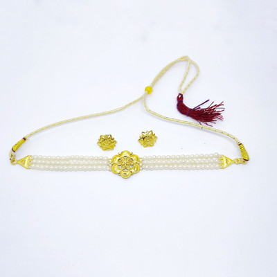 Sonali Imitation Store Alloy Gold Jewellery Set(Pack of 1)