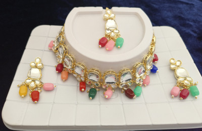 catalyst venture Alloy Gold-plated Grey, Bronze Jewellery Set(Pack of 1)