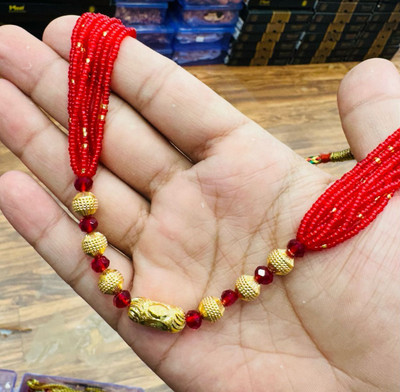 Dado sutho Alloy Gold-plated Red Jewellery Set(Pack of 1)