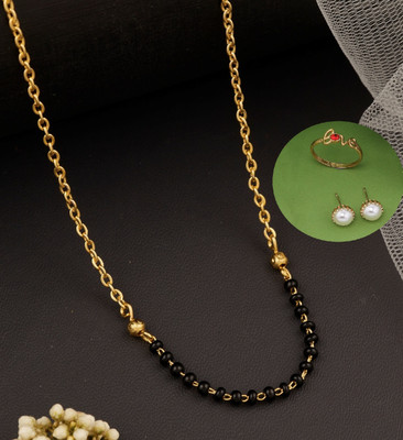 Jewel WORLD Brass, Alloy Gold-plated Multicolor Jewellery Set(Pack of 1)