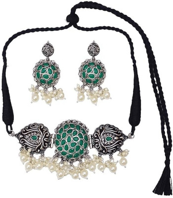 Lathar Alloy Multicolor Jewellery Set(Pack of 1)