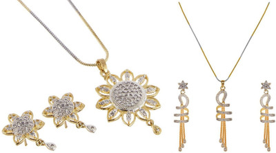 Velvet Jewelz Alloy Multicolor Jewellery Set(Pack of 2)