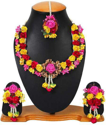 YouBella Alloy Multicolor Jewellery Set(Pack of 1)
