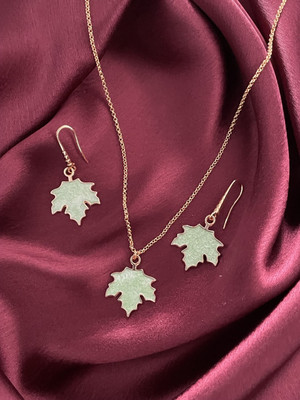 Digital Dress Room Brass Gold-plated Gold Jewellery Set(Pack of 3)