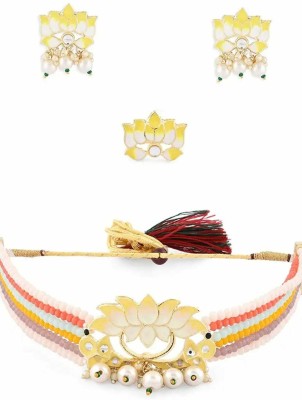 Kan Metal Multicolor Jewellery Set(Pack of 1)