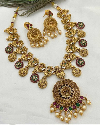 Joyful Alloy Multicolor Jewellery Set(Pack of 1)