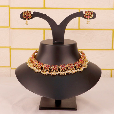 Swarajshop Alloy Gold-plated Multicolor Jewellery Set(Pack of 3)