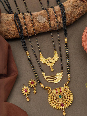 ANOUK Brass Gold-plated Gold Jewellery Set(Pack of 1)