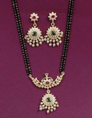 Radian Alloy Gold-plated Multicolor Jewellery Set(Pack of 1)
