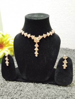 Minirinistore Alloy Rose Gold Jewellery Set(Pack of 1)