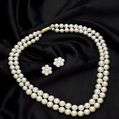 Opus Gems Alloy White Jewellery Set(Pack of 1)