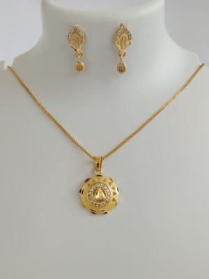 shineandserve Alloy Gold-plated Gold Jewellery Set(Pack of 1)