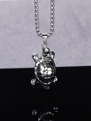 VAGHBHATT Stainless Steel Sterling Silver Silver Jewellery Set(Pack of 1)