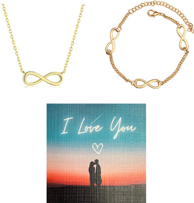 Oralia Alloy Silver Jewellery Set(Pack of 3)