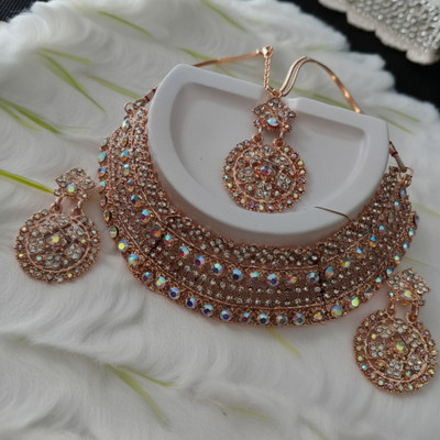 ATsurgical Stainless Steel Rose Gold Jewellery Set(Pack of 3)