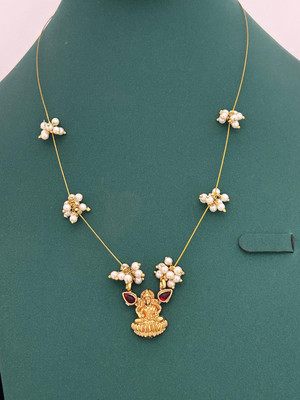 Rangrozo Jewellery Brass, Alloy Gold-plated Gold Jewellery Set(Pack of 1)