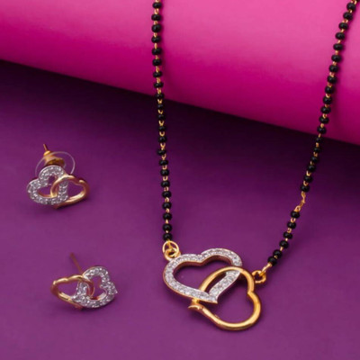 ANOUK Alloy Gold-plated Gold Jewellery Set(Pack of 3)