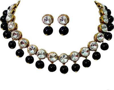 JN Handicraft Brass Copper Black Jewellery Set(Pack of 1)