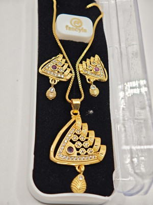 sapraa trends Alloy Gold-plated Multicolor Jewellery Set(Pack of 1)